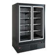 Diamond Wandvriezer | COMO LINE | Zwart | -15°C/-18°C | Statisch + Ventilator | Draaideuren | 1350x898x2040 mm