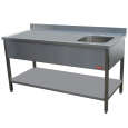 Diamond Cheftafel | 1 Kuip Rechts | Achter Rand | 1400x700x880/900mm