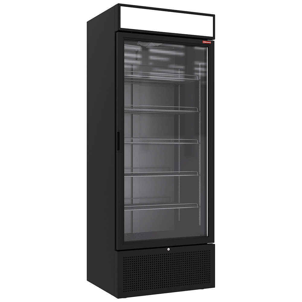 Diamond Koelkast | 715L | Zwart | +1°C/+9°C | Statisch + Ventilator | Wielen | 800x740x2125mm