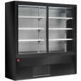 Diamond Wandkoeling | PADOVA | Zwart | 0°C/+2°C | Geforceerd | Schuifdeuren | 1200x570x2000mm