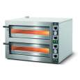 Cuppone Tiziano Pizza Oven | 2x 4 Pizza's Ø300mm | 450°C | 400V | 900x760x690mm