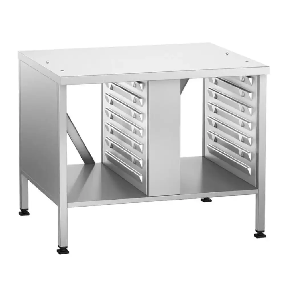 Rational iCombi Onderstel 6x & 10x 1/1 GN | 14 Niveaus 1/1 GN | Optioneel Wielen | 860x703x699mm