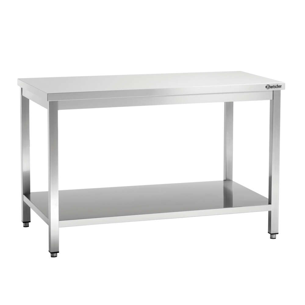 Bartscher Werktafel | RVS | Met Onderschap | 1600x700x850mm