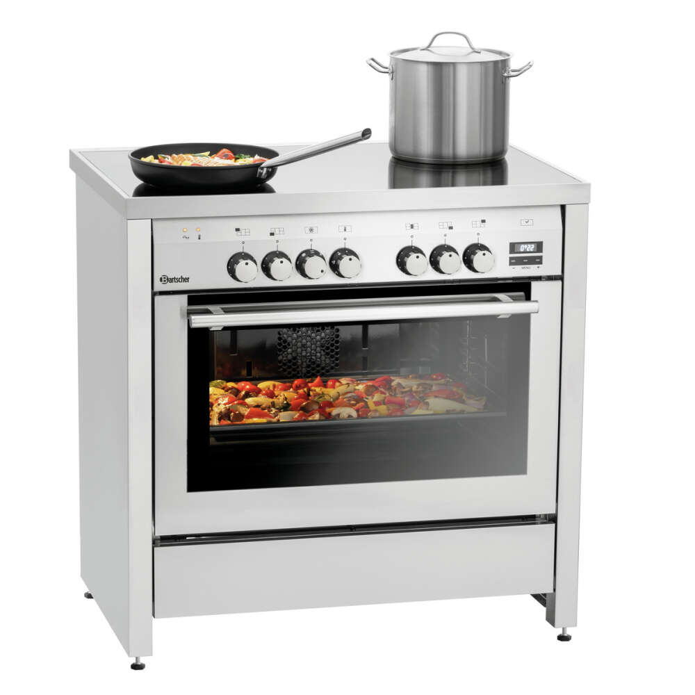 Bartscher Keramisch fornuis 5K-EBMF | Elektrische Oven | 400V | 897x660x890mm