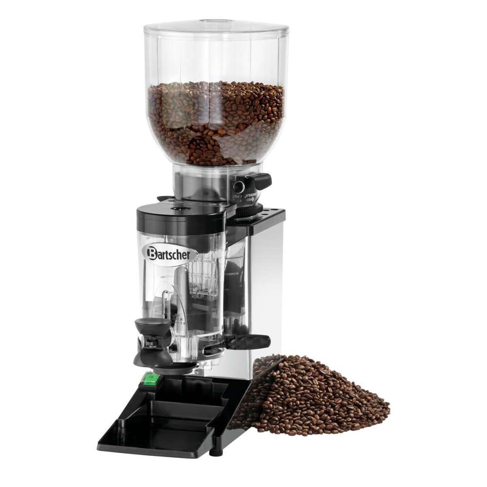 Bartscher Koffiemolen Space II | 2 kg | Ø60 mm Schijfmolen | Start/Stop-automaat