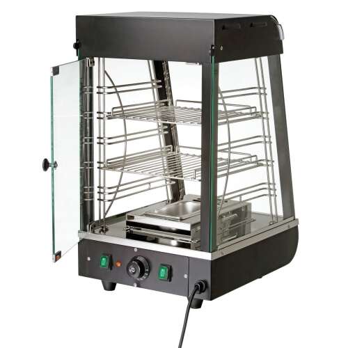 Bartscher Warmhoudvitrine | Deli Compact | 52L | Deur Achterkant | 390x475x690mm