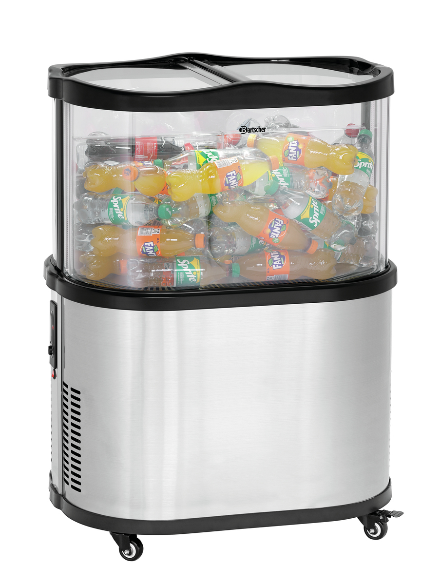 Bartscher Impulskoeler 110L-2F | 110 liter | 2 vakken | 2°C – 8°C | LED | 750x550x1010mm