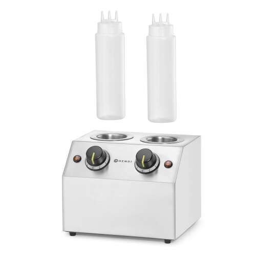 HENDI Sauswarmer dubbel | 1,3L | 220-240V/400W | 270x223x(H)282mm