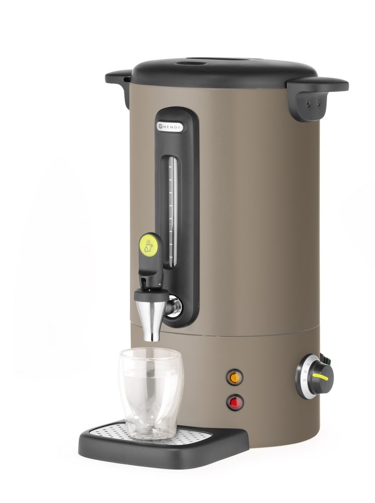 Hendi Warme Dranken Ketel UNIQ | 9L | Taupe | 220-240V/950W | 307x330x450mm - Afbeelding 3