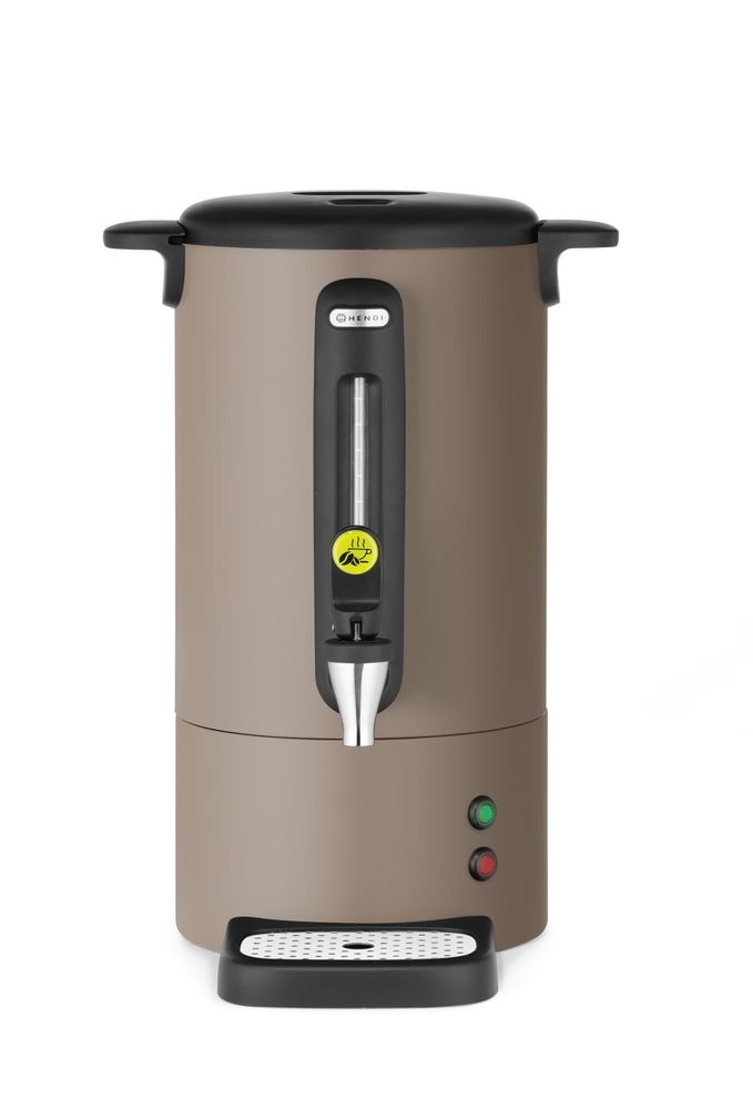 Hendi Percolator UNIQ | 7L | Taupe | 220-240V/1050W | 307x330x450mm - Afbeelding 2