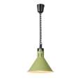 Hendi Warmtelamp | Conisch | Groen | Verstelbaar Snoer | 230V/250W | Ø275xH250mm