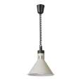 Verstelbare warmtelamp conisch, HENDI, Wit, 230V/250W, ⌀275x(H)250mm