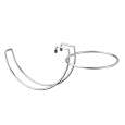 Wijnkoeler tafelbeugel, BarUp, ⌀210x(H)210mm