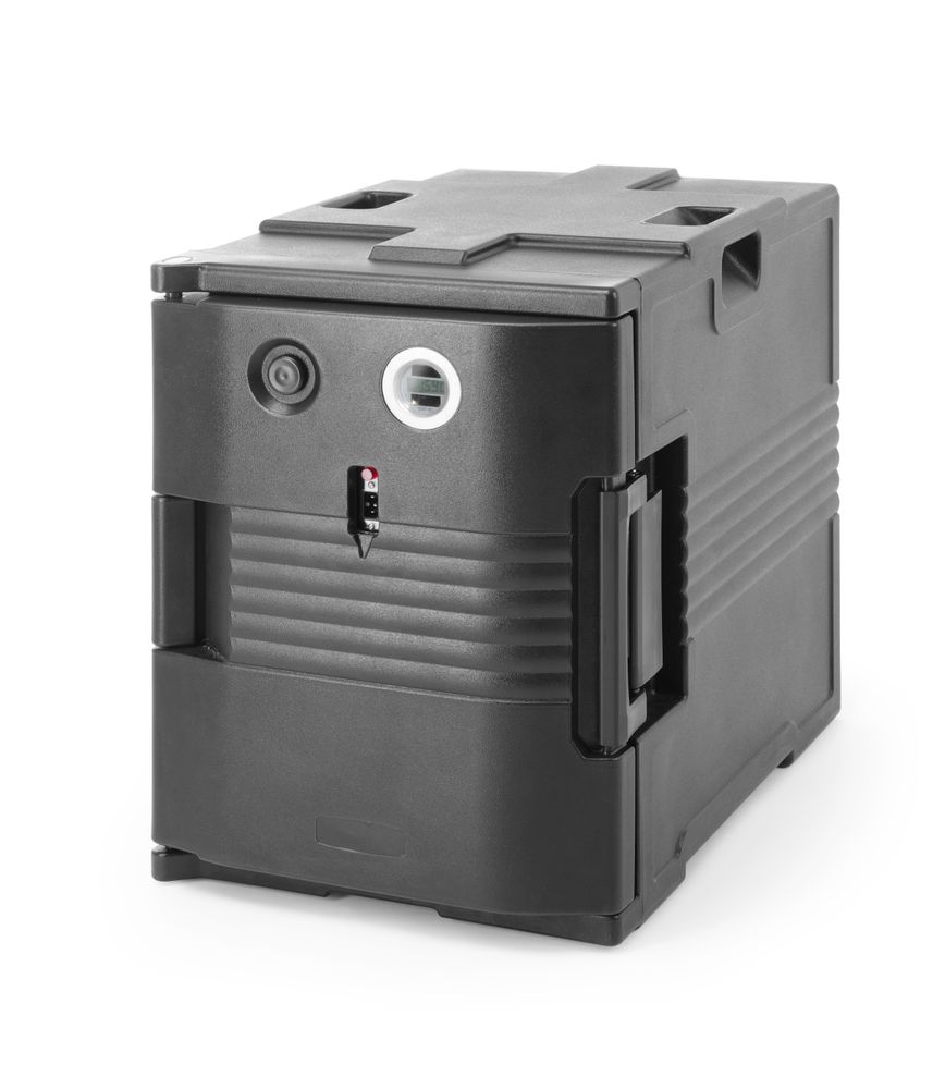 Hendi Thermo-geïsoleerde Container met Verwarmingsfunctie | GN 1/1 | 68°C | 477x680x620mm