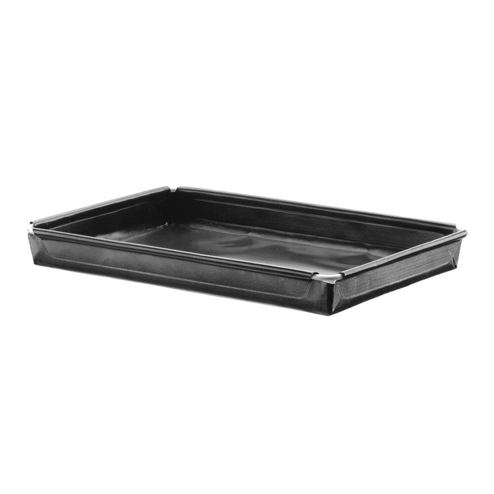 Ovenschaal voor Speedovens, non-stick coating, versterkt, HENDI, Zwart, 290x190x(H)30mm
