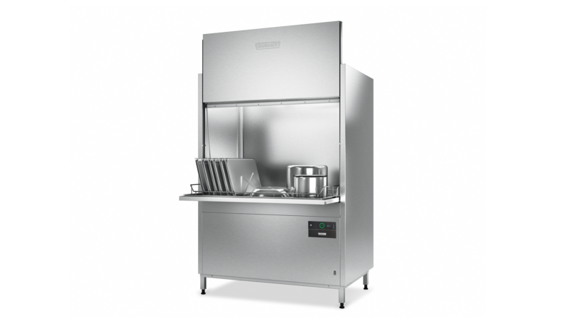 Hobart Voorlader Gereedschappenwasmachine PROFI UXT | Dubbele capaciteit | 400V | 6,9L per cyclus | 1375x945x1984mm