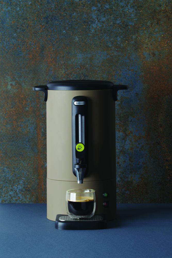 Hendi Percolator UNIQ | 7L | Taupe | 220-240V/1050W | 307x330x450mm - Afbeelding 5
