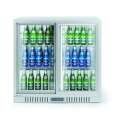 Backbar koelkast met schuifdeuren, Arktic, 150L, Zilver, 220-240V/160W, 900x520x(H)840mm