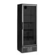 Backbar koelkast met enkele deur, Arktic, 243L, Zwart, 220-240V/195W, 600x530x(H)1820mm