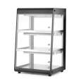 Hendi Opzet Warmhoudvitrine | Zwart | 50°C-70°C | 500W | 472x447x775mm