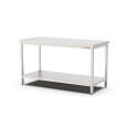 Qusinox RVS Werktafel | 700 LINE | Bodemschap | Vlak Werkblad | 400-2000x700x900mm