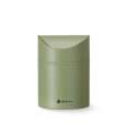 Tafelformaat prullenbak met schommeldeksel, HENDI, 1,2L, Groen, ⌀120x(H)165mm
