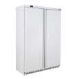 Combisteel Vrieskast | 744L | Wit | -18°C | Geforceerd | 2 Deuren | Wielen | 1215x585x1853mm