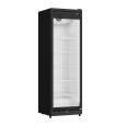 Combisteel Koelkast PIB-360R | 1 Glasdeur | Zwart | +1°C/+9°C | 230V/320W | 595x585x1864mm