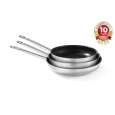 Hendi Koekenpan Zonder Deksel | Profi Line | Ø215x52mm | Teflon® Platinum Plus | RVS