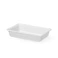 Bereidingsbak, HENDI, 3L, Wit, 340x235x(H)70mm