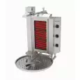 Naomi Grills EC.O.3.E | Elektrische Döner Grill | 3 Elementen | Bovenmotor | Robax Glas | 4.8 kW | 630x825x975mm