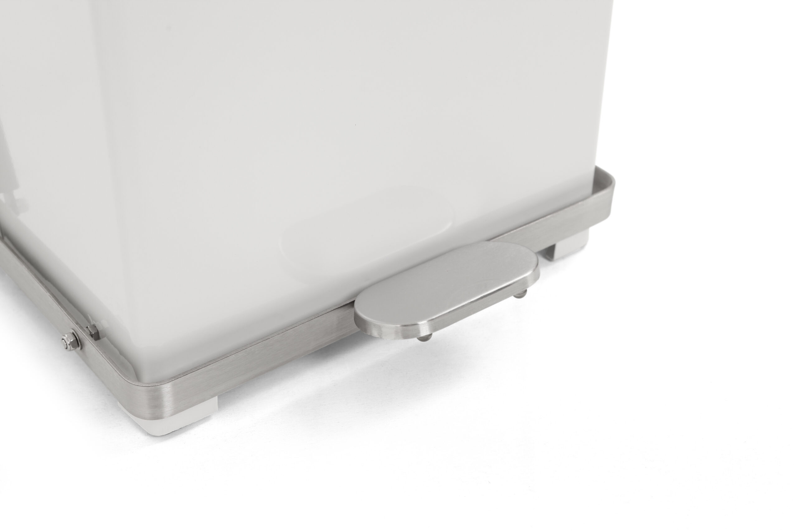 V-Part Industriële Pedaalemmer | 45L | Wit | 370x370x590mm - Afbeelding 3
