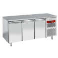 Diamond Bakkerij Koelwerkbank | Energiezuinig | 550L | 3 Deuren EN600x400 | -2°C/+8°C | Geforceerd | 0.36kW | 2030x800x880/900mm