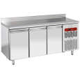 Diamond Bakkerij Koelwerkbank | Energiezuinig | 550L | 3 Deuren EN600x400 | -2°C/+8°C | Geforceerd | 0.36kW | Achter Rand | 2030x800x880/1000mm