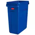 Rubbermaid Slim Jim Container met Luchtsleuven | 60 Liter | 279x558x635mm