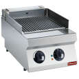 Diamond High Power Stoomgrill | MAXIMA 900+ | Elektrisch | RVS Oppervlak | 5.8kW | 400V | Vulkraan + Aftapkraan | 400x900x275/349mm