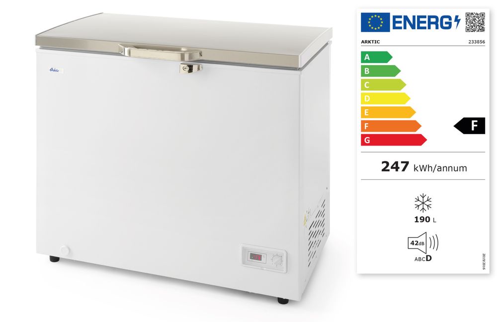 Arktic Vrieskist | 140L | -18°C/-26°C | 230V | 70W | 754x608x845mm - Afbeelding 6
