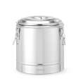 Hendi Kitchen Line Geïsoleerde Draagbare Container | 19L | Zilver | Ø350x400mm
