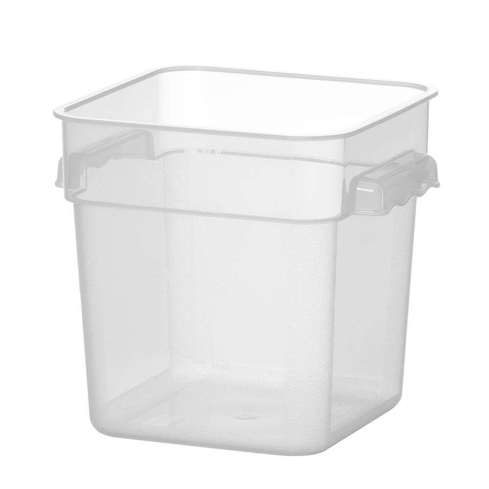 Hendi Voedselcontainer met Schaalverdeling | 3.8L | 190x190x180mm