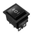 Push schakelaar 3 standen | 250V 16A | Terugschietend