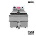 UnniCooking Friteuse | BUDGET | Elektrisch | 8L | 50°C/180°C | 3.3kW | 230V | Aftapkraan | 310x505x355mm
