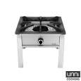 Unninox Hokker | Gas | 1 Brander (Enkele Ring) | 10kW | 500x500x550mm