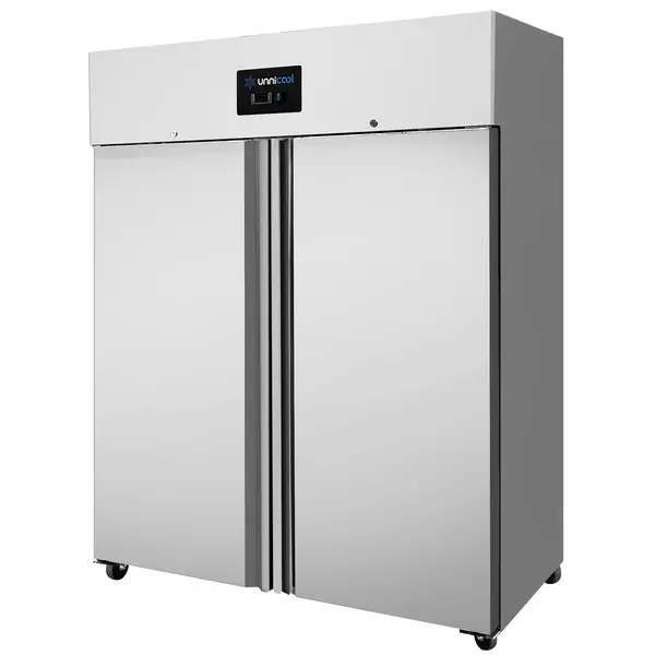 Unnicool Vrieskast | 1200L | RVS | -10°C/-20°C | Geforceerd | Wielen | 1480x730x1990mm - Afbeelding 3