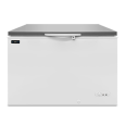 Unnicool Vrieskist | Wit/RVS | 358L | -18°C/-25°C | Statisch | Kanteldeksel | 1035x720x830mm