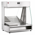 Professionele RVS Makfry Frietwarmhouder FW91 met 5 kg capaciteit en 3 jaar garantie.