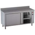 Diamond Warmhoudkast | STANDARD LINE EVO | RVS | 30°C/90°C | Geventileerd | 2.5kW | 230V | Schuifdeuren | Achter Rand | 1200x600x865/965mm