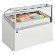 Diamond IJstoog | 10 RVS bakken (360x165) | -18°C/-15°C | 1kW | 230V | 1250x900x1300mm