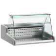 Diamond Toonbank Vitrine | Geventileerde Koeling | Glasopbouw | 2 Deuren | 230V | 1500x930x660mm